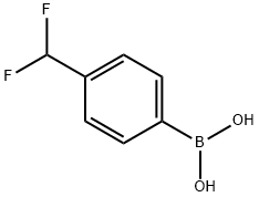 4-Difluoromethyl-phenylboronic acid Structure