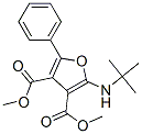 3,4-Furandicarboxylic  acid,  2-[(1,1-dimethylethyl)amino]-5-phenyl-,  3,4-dimethyl  ester,946614-70-6,结构式