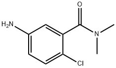 5-amino-2-chloro-N,N-dimethylbenzamide Structure