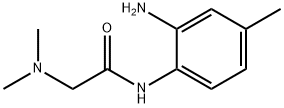 N-(2-氨基-4-甲基苯基)-2-(二甲氨基)乙酰胺,946783-06-8,结构式