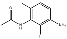 N-(3-氨基-2,6-二氟苯基)乙酰胺,946826-47-7,结构式