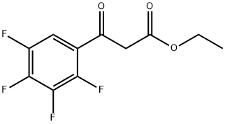 Ethyl 2,3,4,5-tetrafluorobenzoyl acetate Struktur