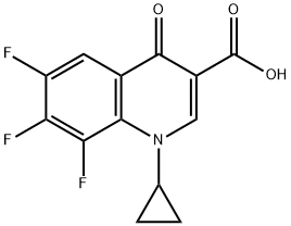 1-Cyclopropyl-6,7,8-trifluoro-1,4-dihydro-4-oxoq