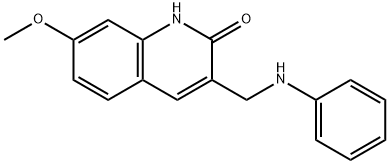 3-(Anilinomethyl)-7-methoxyquinolin-2(1H)-one price.