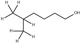 5-Methylhexanol-d7 Structure