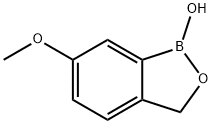 2-羟基甲基-6-甲氧基苯硼酸半酯, 947163-26-0, 结构式