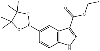 1H-Indazole-3-carboxylic acid, 5-(4,4,5,5-tetraMethyl-1,3,2-dioxaborolan-2-yl)-, ethyl ester price.