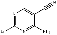 4-Amino-2-bromopyrimidine-5-carbonitrile Struktur