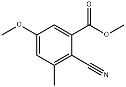 METHYL 2-CYANO-5-METHOXY-3-METHYLBENZOATE|2-氰基-5-甲氧基-3-甲基苯甲酸甲酯