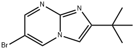 6-Bromo-2-tert-butyl-imidazo[1,2-a]pyrimidine Structure