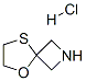 5-Oxa-8-thia-2-aza-spiro[3.4]octane, hydrochloride Struktur