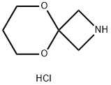 5,9-Dioxa-2-aza-spiro[3.5]nonane, hydrochloride Structure