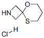 5-Oxa-9-thia-2-aza-spiro[3.5]nonane, hydrochloride Structure