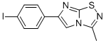 6-(4-Iodo-phenyl)-3-methyl-imidazo[1,2-d][1,2,4]thiadiazole
 Struktur