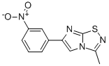 3-Methyl-6-(3-nitro-phenyl)-imidazo[1,2-d][1,2,4]thiadiazole 结构式