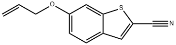 6-(allyloxy)benzo[b]thiophene-2-carbonitrile,947590-62-7,结构式