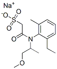 METOLACHLOR ESA SODIUM SALT Structure