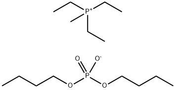 Methyltriethylphosphonium  dibutyl  phosphate Structure