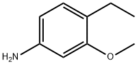 BENZENAMINE, 4-ETHYL-3-METHOXY- Structure
