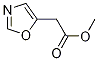 Oxazol-5-yl-acetic acid methyl ester Structure