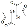 2,2,4,4-Tetraacetyl-1,3-diselenetane 结构式