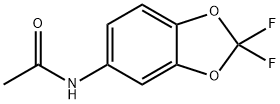 N-(2,2-Difluoro-benzo[1,3]dioxol-5-yl)-acetamide,948-94-7,结构式