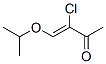 3-Buten-2-one,  3-chloro-4-(1-methylethoxy)- Structure