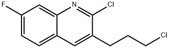 2-CHLORO-3-(3-CHLOROPROPYL)-7-FLUOROQUINOLINE,948290-17-3,结构式