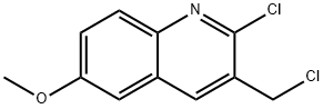 2-氯-3-(氯甲基)-6-甲氧基喹啉,948291-11-0,结构式