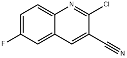 2-CHLORO-6-FLUOROQUINOLINE-3-CARBONITRILE|2-氯-6-氟喹啉-3-甲腈