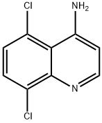 4-AMINO-5,8-DICHLOROQUINOLINE, 948292-69-1, 结构式
