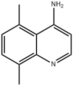 4-AMINO-5,8-DIMETHYLQUINOLINE, 948292-74-8, 结构式