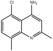 4-AMINO-5-CHLORO-2,8-DIMETHYLQUINOLINE,948292-79-3,结构式