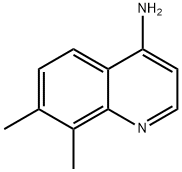 4-AMINO-7,8-DIMETHYLQUINOLINE,948293-29-6,结构式