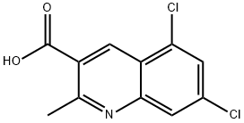 5,7-DICHLORO-2-METHYLQUINOLINE-3-CARBOXYLIC ACID|