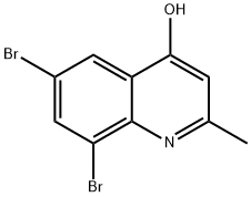 6,8-DIBROMO-2-METHYL-4-QUINOLINOL,948294-52-8,结构式