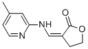 3-((4-METHYLPYRIDIN-2-YLAMINO)METHYLENE)DIHYDROFURAN-2(3H)-ONE,948554-96-9,结构式