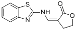 3-((BENZO[D]THIAZOL-2-YLAMINO)METHYLENE)DIHYDROFURAN-2(3H)-ONE Structure