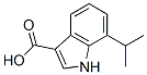 948581-63-3 1H-Indole-3-carboxylic  acid,  7-(1-methylethyl)-