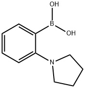 2-(PYRROLIDINO)PHENYLBORONIC ACID Struktur