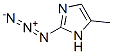 1H-Imidazole,  2-azido-5-methyl- Structure