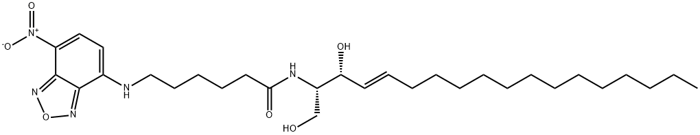 C6-NBD-CERAMIDE|N-[6-[(7-NITRO-2-1,3-BENZOXADIAZOL-4-YL)AMINO]HEXANOYL]-D-ERYTHRO-SPHINGOSINE;C6-NBD CERAMIDE