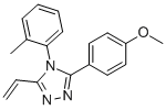 3-(4-METHOXYPHENYL)-4-O-TOLYL-5-VINYL-4H-1,2,4-TRIAZOLE,948854-68-0,结构式