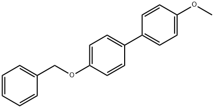 1-(ベンジルオキシ)-4-(4-メトキシフェニル)ベンゼン 化学構造式