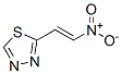 1,3,4-Thiadiazole,  2-(2-nitroethenyl)- Struktur