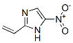 1H-Imidazole,  2-ethenyl-5-nitro- Structure