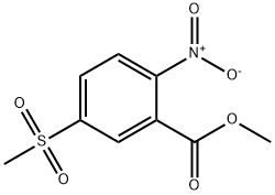 Methyl 5-(Methylsulfonyl)-2-nitrobenzoate Structure