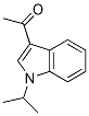1-[1-(1-Methylethyl)-1H-indol-3-yl]ethanone Structure