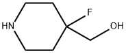 4-氟哌啶-4-甲醇,949100-11-2,结构式
