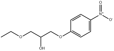 2-Propanol, 1-ethoxy-3-(4-nitrophenoxy)- Structure